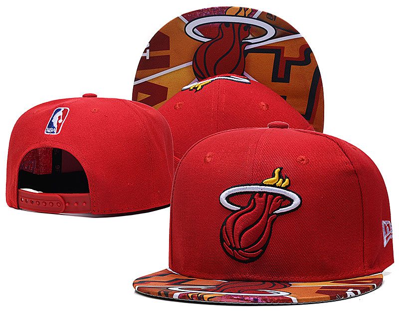 2021 NBA Miami Heat Hat TX427->nba hats->Sports Caps